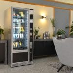 Getränkeautomat in der Hotelhalle